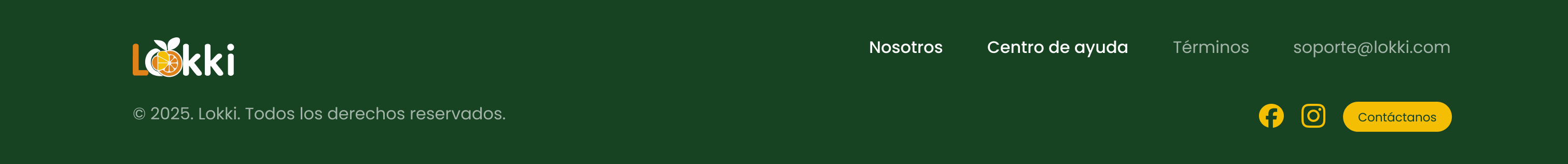 Lokki footer